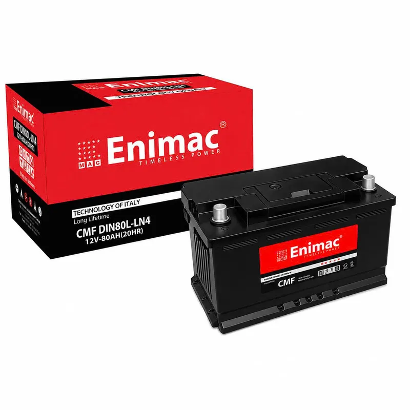 Ắc quy Enimac CMF-DIN80L-LN4