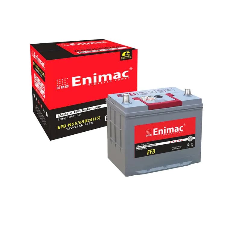 Ắc quy Enimac EFB-N55/65B24L(S)