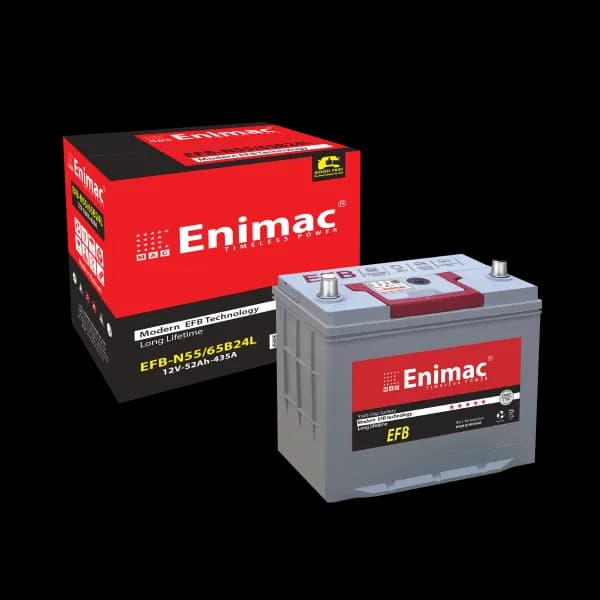 Ắc quy Enimac EFB-N55/65B24L